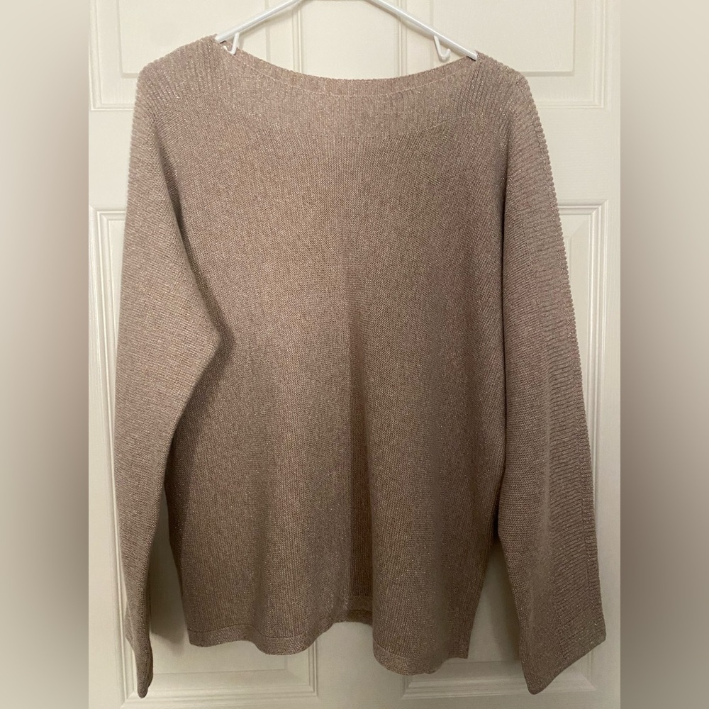 Cozy Beige Knit Sweater